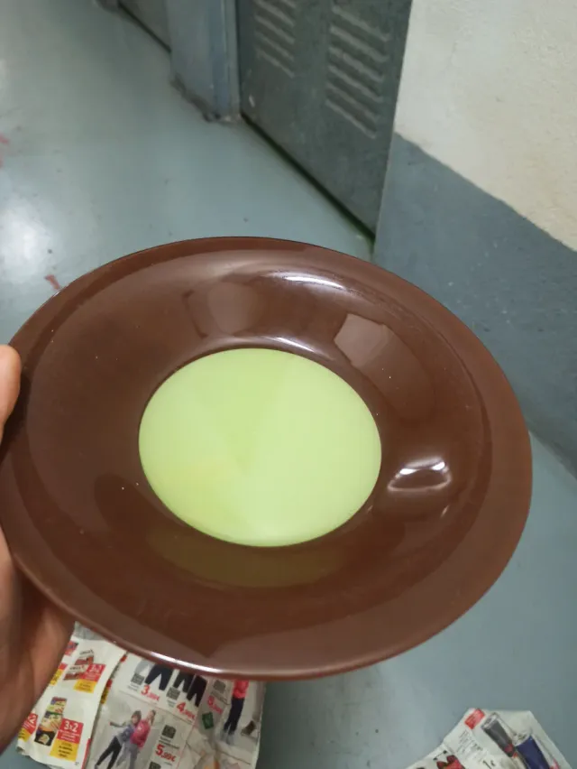 Juego 3 Platos Hondos y 2 Llanos Marrón/Verde