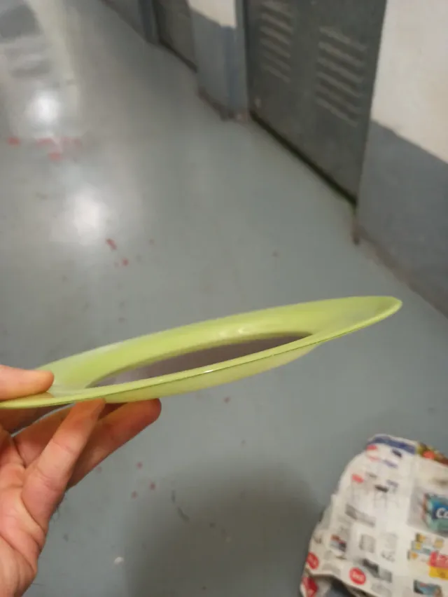 Juego 3 Platos Hondos y 2 Llanos Marrón/Verde