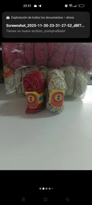 Lote 20 ovillos lana 50gr