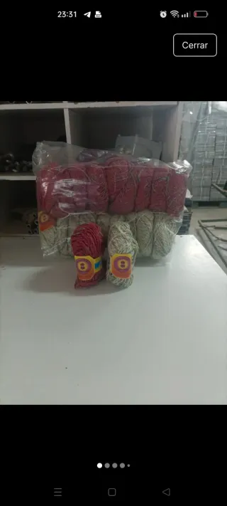 Lote 20 ovillos lana 50gr