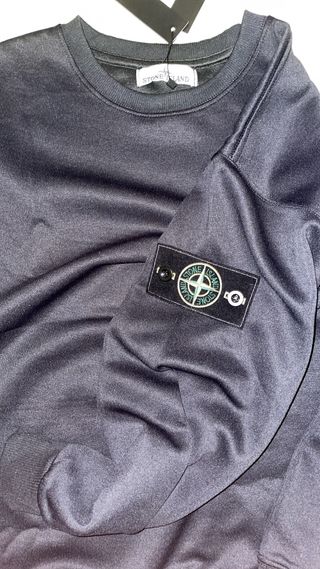 Sudadera Stone Island Negra Talla L