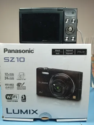 Cámara Panasonic SZ10 Negra + Funda + Tarjeta 16GB
