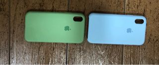 Custodie iPhone XR verdi e blu 6€ il lotto