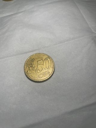 Moneda 50 céntimos Grecia 2002