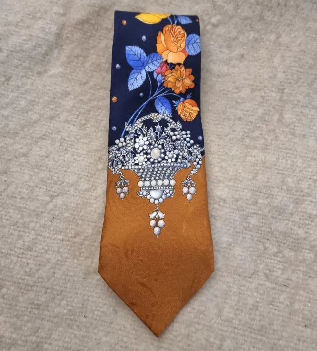 Cravatta Leonard Paris 100% Seta