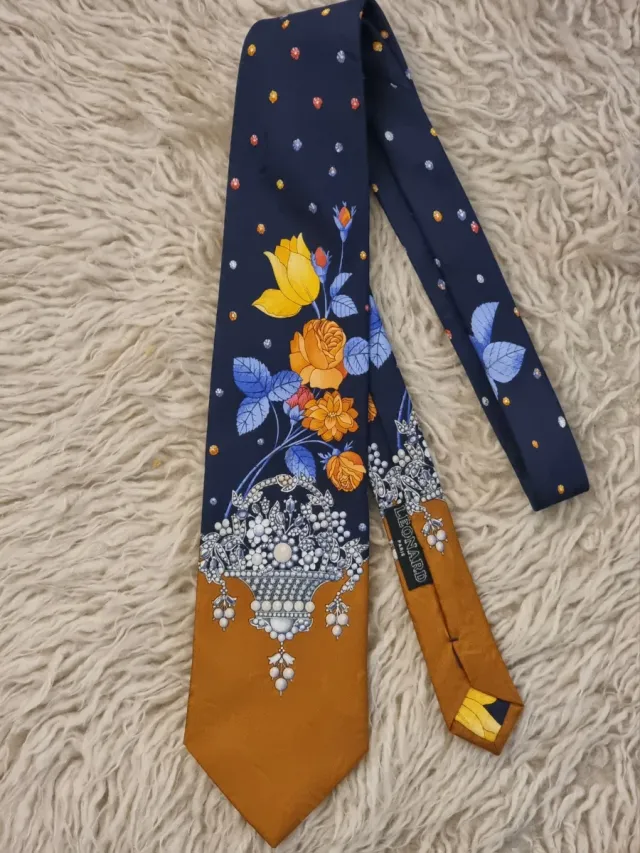 Cravatta Leonard Paris 100% Seta