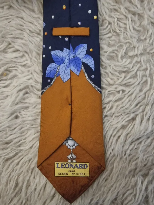 Cravatta Leonard Paris 100% Seta