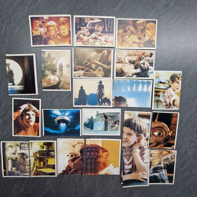 24 cromos E.T. L'extraterrestre (1982)
