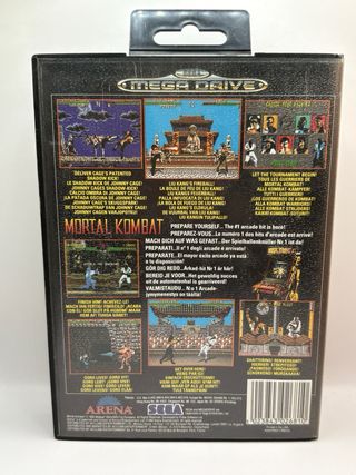 Mortal Kombat Sega Mega Drive
