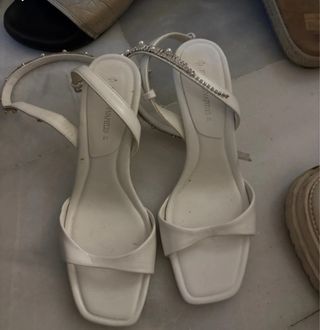 Stradivarius Tacones Blancos Vestir