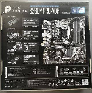 Intel i5-8400 + Placa MSI B360M + Disipador Nox