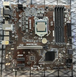 Intel i5-8400 + Placa MSI B360M + Disipador Nox