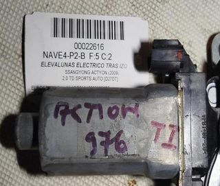 Ssangyong elevalunas tras izq actyon 2.0 td 22616