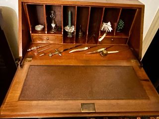 Scrivania mobile antico legno