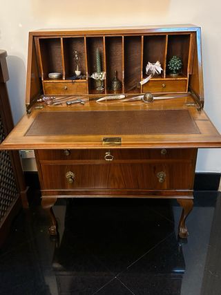 Scrivania mobile antico legno