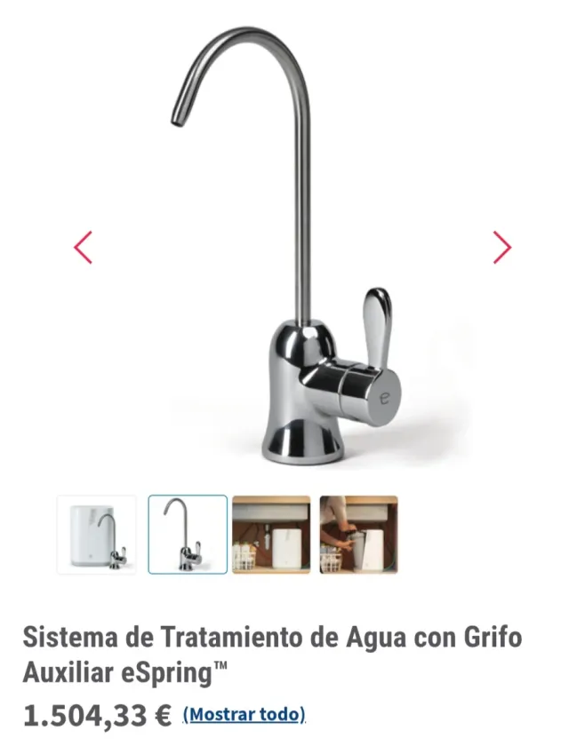 Sistema Tratamiento Agua eSpring