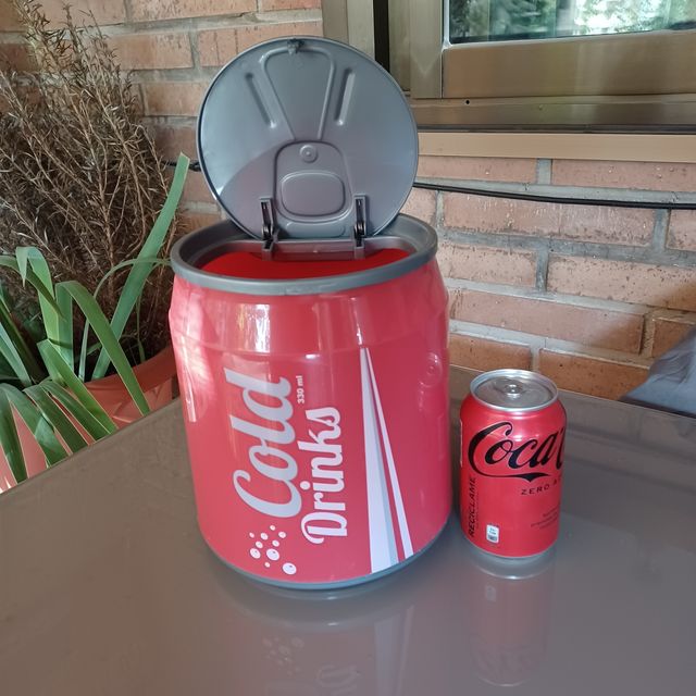 Portaoggetti/Cestino Coca-Cola Nuovo