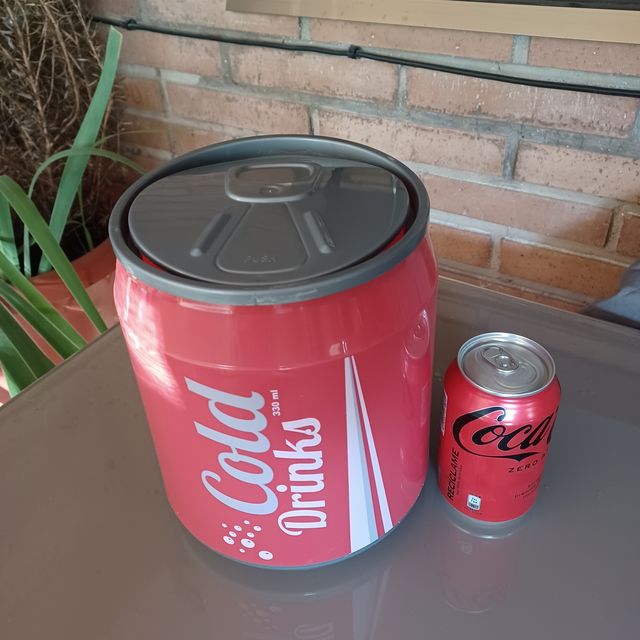Portaoggetti/Cestino Coca-Cola Nuovo