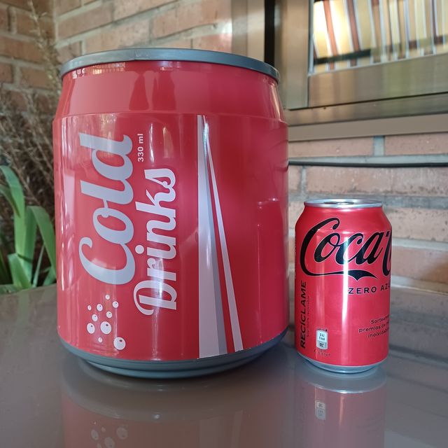 Portaoggetti/Cestino Coca-Cola Nuovo
