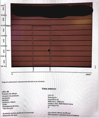 Puerta de garaje seccional Hörmann