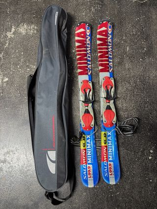 Salomon Minimax L99.9 Snowblades con custodia