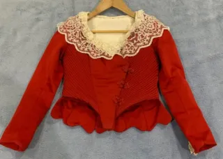 Corpiño Fallera Rojo