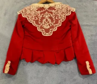 Corpiño Fallera Rojo