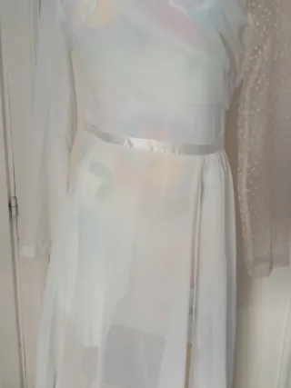 Vestido largo etéreo sin estrenar