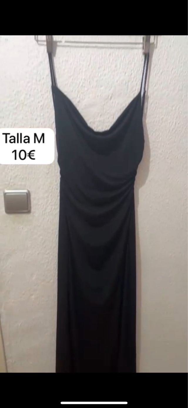 Vestido negro talla M