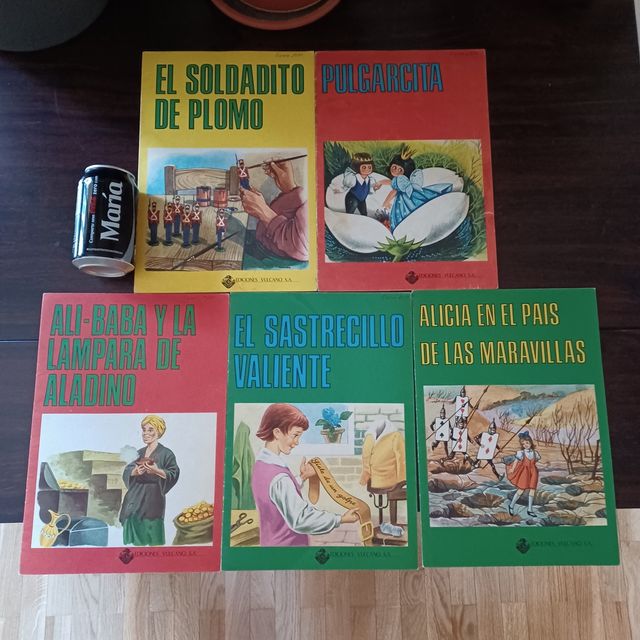 5 Libros Vulcano GIGANTES 1977