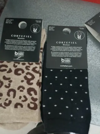 Calcetines Cortefiel Mujer Talla Única