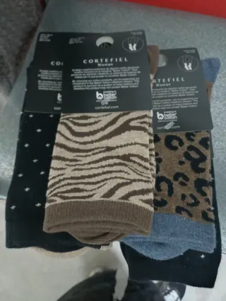 Calcetines Cortefiel Mujer Talla Única
