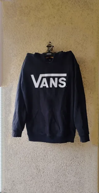 Sudadera Vans Negra Hombre