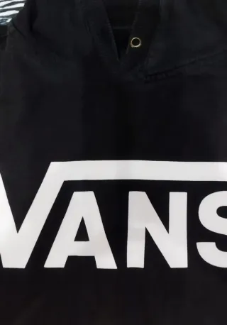 Sudadera Vans Negra Hombre