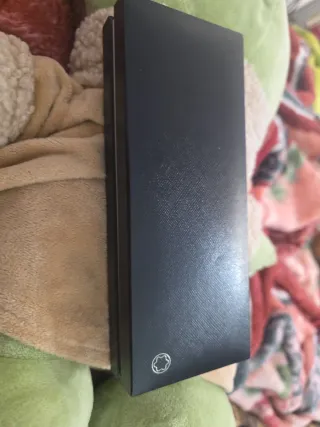 Pluma Mont Blanc Negra y Dorada