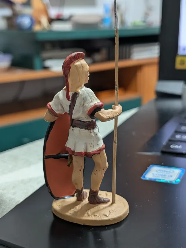 Figura in piombo Ibero Turdetano