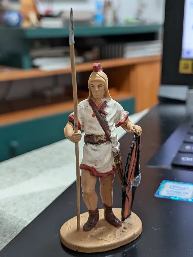 Figura in piombo Ibero Turdetano