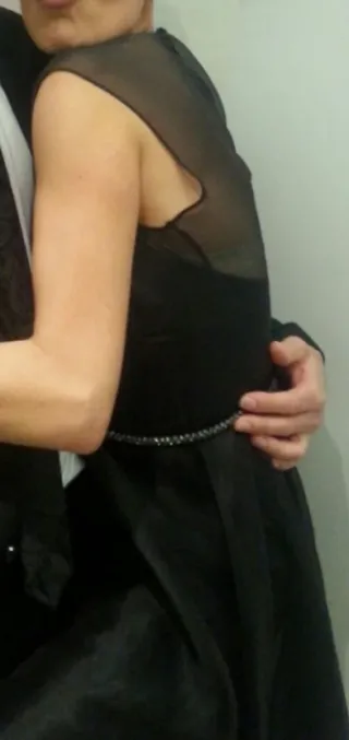 Vestido elegante negro