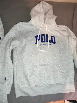 Conjunto Polo Ralph Lauren Gris y Azul