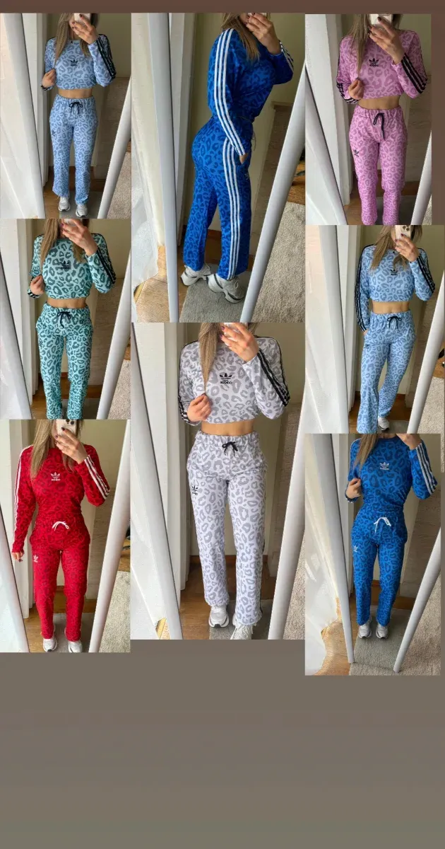 Conjunto Chándal Estampado Bordado Talla SMLXL ❤️