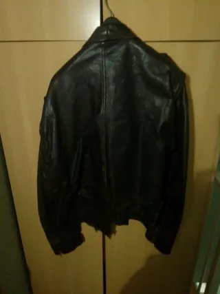 Cazadora cuero Giorgio Ferrari Marron Venta a Mano