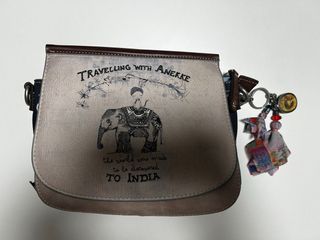 Bolso Anekke estampado elefante y flores