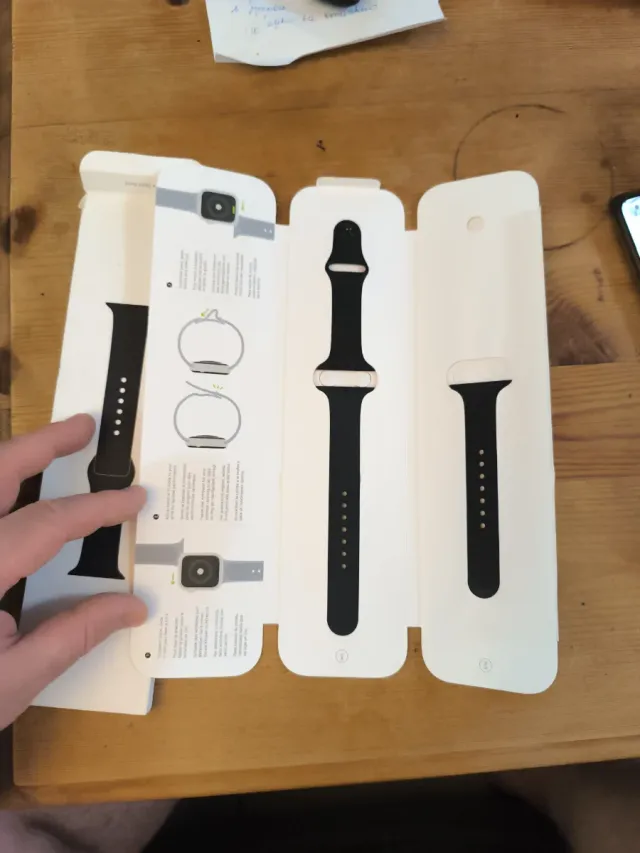 Cinturino Apple Watch 44mm Nero