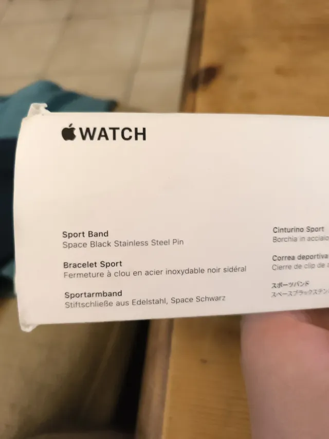 Cinturino Apple Watch 44mm Nero