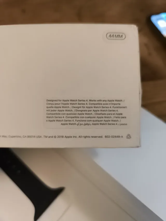 Cinturino Apple Watch 44mm Nero