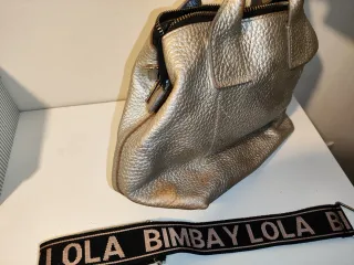 Bolsa Bimba y Lola original, cuero, plata