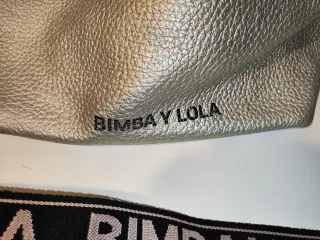 Bolsa Bimba y Lola original, cuero, plata