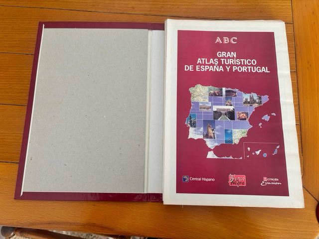 gran atlas turístico de España y Portugal