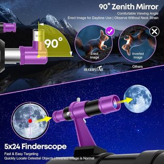 Telescopio Astronómico Profesional Hugerstar