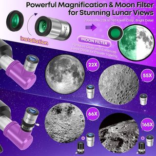 Telescopio Astronómico Profesional Hugerstar